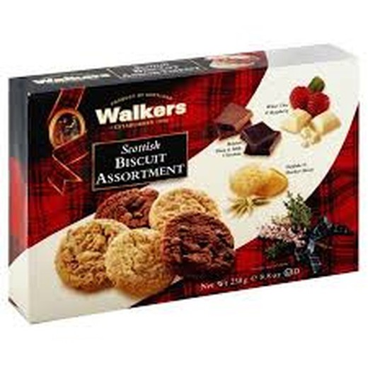 Assortment of walkers scotland biscuits 250 g