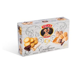 Biscoitos variados trias excelencia 300 grs