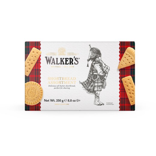 Surtido Shortbread 250 g Walkers Galletas Escocesas