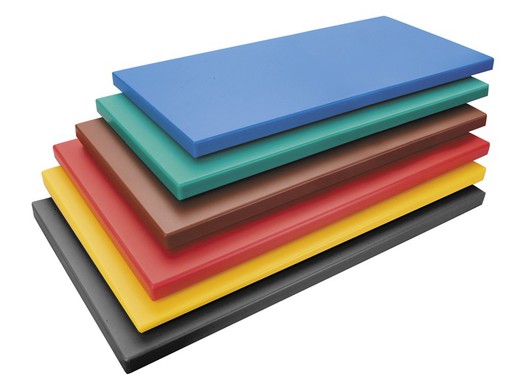 Blauwe keukentafel 265x162x20 Polyethyleen Lacor Professional