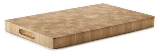 Rubber Wood Cutting Board 530X325X40 Cm Lacor