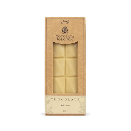 Jolonch tablete de chocolate branco 100 grs