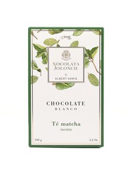 Λευκή σοκολάτα matcha τσάι μέντας δισκίο albert adrià jolonch 100 γρ.