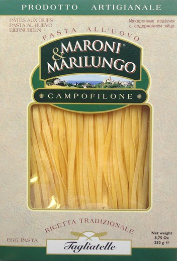 Tagliatelle 250 g Italiaanse marilungo pasta