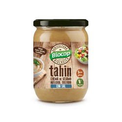 Roasted whole tahini salt biocop 500 g organic bio