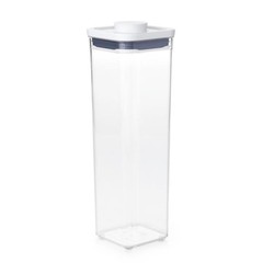 Oxo pote de cozinha quadrado estreito 2,1l oxo