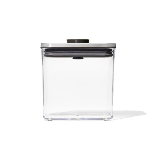 Tarro cocina pop oxo steel rectangular pequeño 1.6l oxo