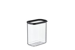 Tarro de cocina apilable Modula 1500 ml Negro