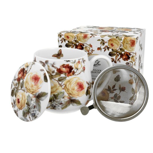 Taza Infusiones Zahra 43 Cl Porcelana Duo Art Gallery