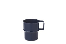 Taza Melamina Mepal 280 ml Apilable Azul Oceano