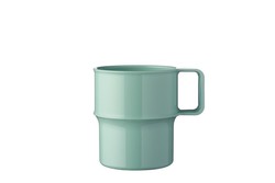 Mepal Melamine Cup 280 ml Stackable Green Retro