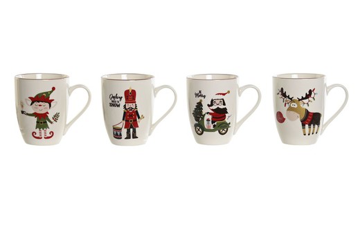 Taza Navidad Mug Porcelana ideal Regalo 340 ml