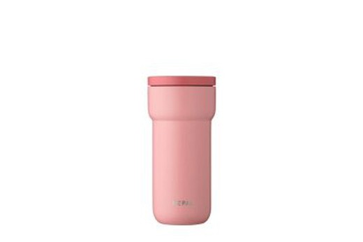 mepal ellipse thermos mug 375 ml nordic pink
