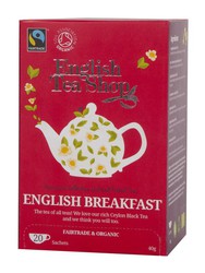 Te bio petit déjeuner anglais 40g english tea shop