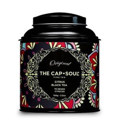 Agrumes le thé noir capsoul en vrac. 100gr boîte