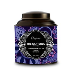 Té negro lemon grass the capsoul granel. Lata de 100gr