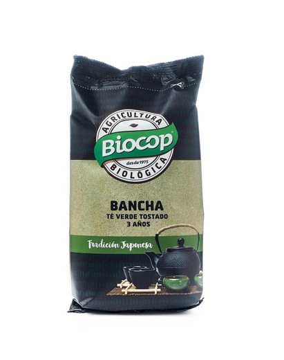 Té verde tostado bancha 3 años biocop 75 g bio ecológico