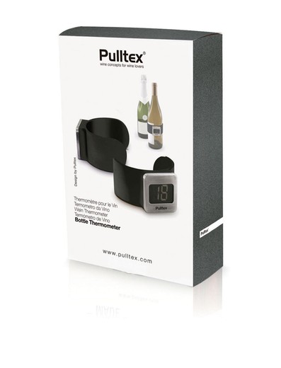 Pulltex zwarte wijnthermometer