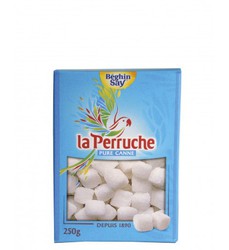 Cubes irréguliers de sucre blanc 250 g perruche