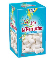 Cubes irréguliers de sucre blanc 750 g perruche