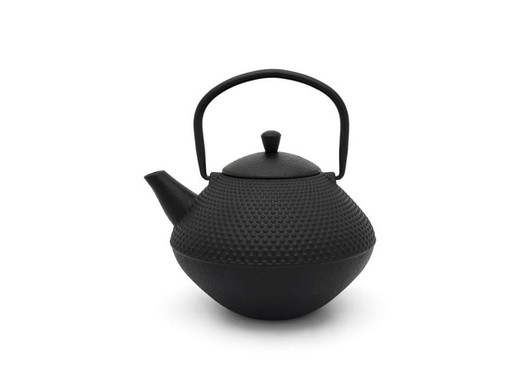 1l teapot with strainer xinjiang cast iron bredemeijer