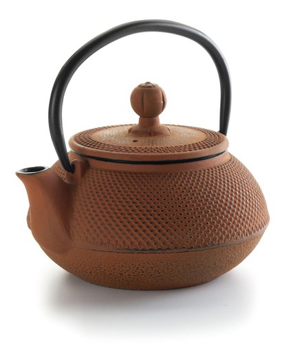 Bamboo Cast Iron Teapot 0.6 L Lacor