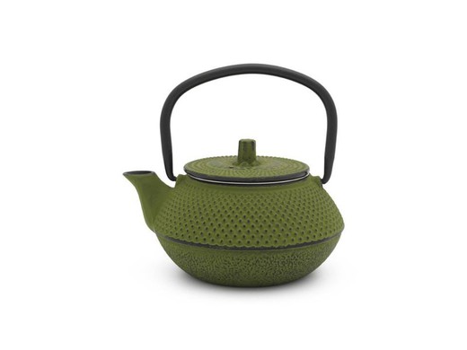 Hubei cast iron kettle green 0.3l bredemeijer