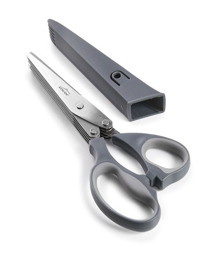 Kitchen Scissors 5 Cuts and Lacor Cleaning Comb