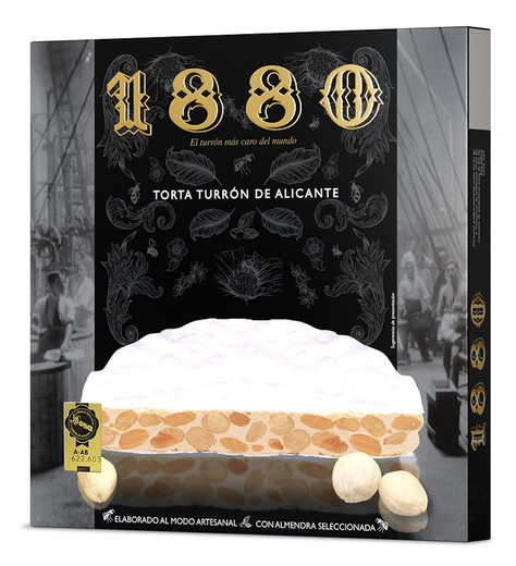 Torta Individual Turrón de Alicante 1880 Artesano 200g