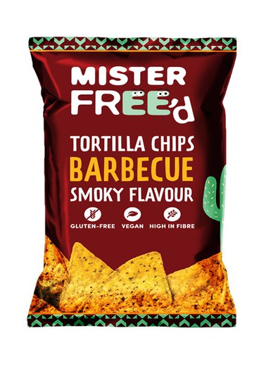 Tortilla chips barbecue mr free'd 135 grs
