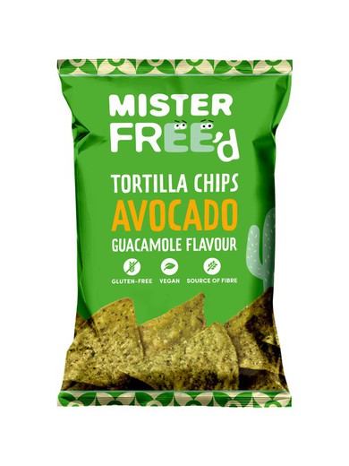 Tortilla chips guacamole mr free'd 135 grs