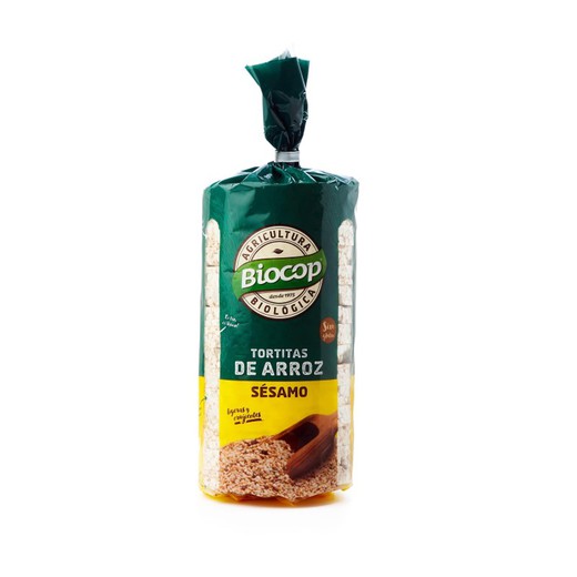 Tortitas arroz sesamo biocop 200 g bio ecológico