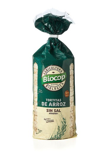Rijstpannenkoekjes zonder zout biocop 200 g bio ecologisch