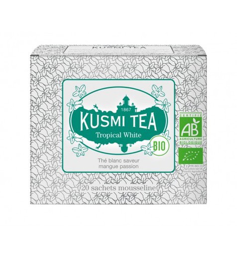 Tropische witte kusmi-thee