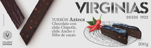 Turrón azteca virginias 200 grs sin gluten