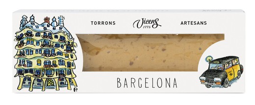 Turron Blando La Pedrera Barcelona Taxi Vicens 80g