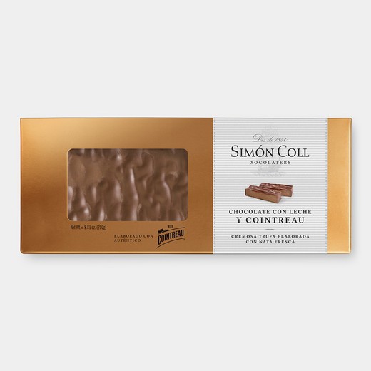 Torrone al cioccolato Cointreau artigianale 250 gr Simón Coll