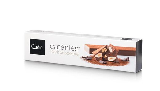 Dark chocolate catànies nougat 200 g