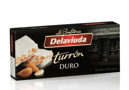 Turrón Duro Precortado Delaviuda 250 grs