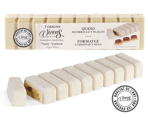 Nougat spécial vicens fromage coing noix 300g