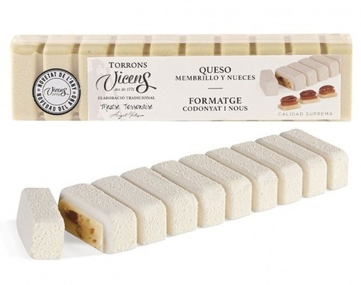 Special vicens walnut quince cheese nougat 300g