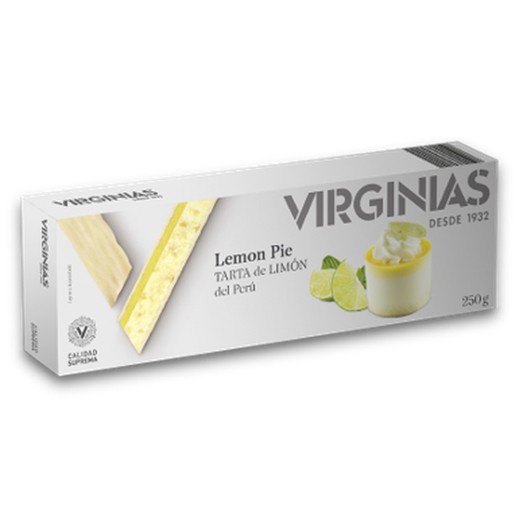 Turrón tarta de limón del perú virginias 250 grs sin gluten