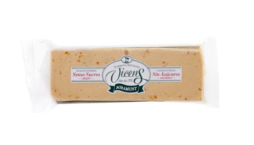 Turrón vicens blando con edulcorantes 80g