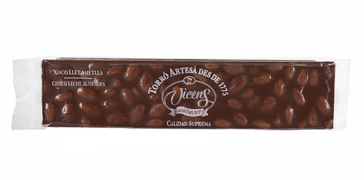 Nougat vicens chocolate almond milk special 300g