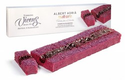 Nougat vicens framboise adrià natura spécial 300g