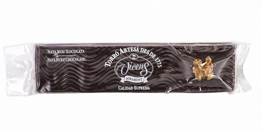 Nougat Vicens Cream valnødcreme med chokolade Special 300g
