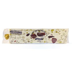 Turrón vicens semiduro almendra fresas y pistacho especial 300g