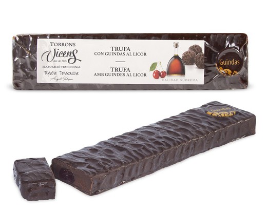 Nougat Vicens Truffe aux Cerises en Liqueur 300g