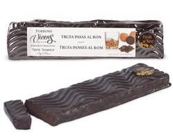 Turrón Vicens Trufa Pasas al Ron Especial 300g