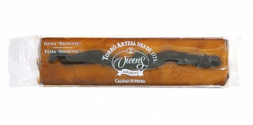 Nougat Vicens Yema med brownie Special 300g